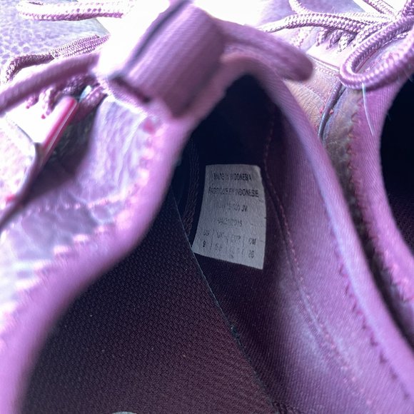 Nike Running Shoes - Custom Rhinestone - Maroon - Picture 7 of 9